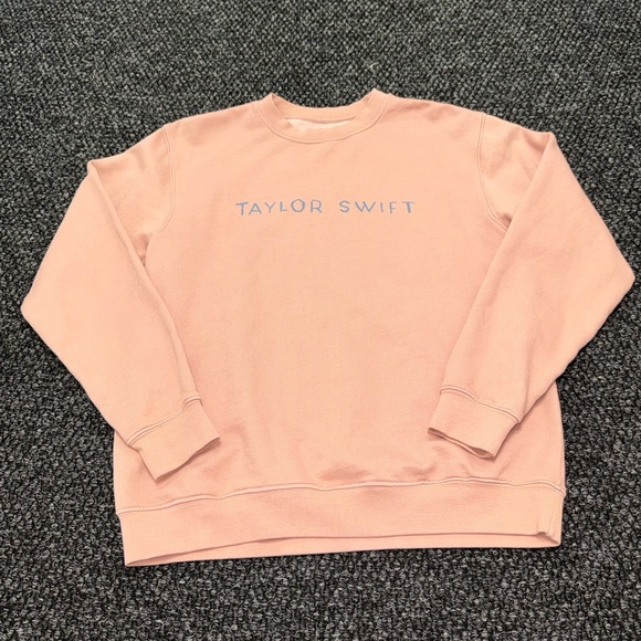Taylor Swift 1989 Taylor’s Version Crewneck Sweatshirt Women’s Small Pink - Picture 3 of 5